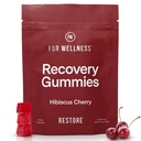 För Wellness Recovery Gummies Restore | Tart Cherry Energy Supplements med Electrolytes för Muscle Soreness, Post-Workout Performance & Recovery | Vegan, Non-GMO, 30 Count