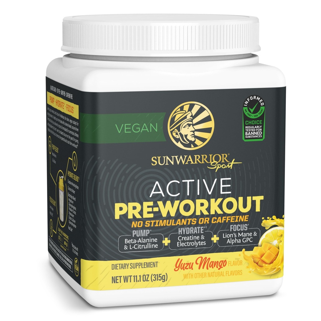 Pre workout Powder Energy Drink Non-Stim & Comfeine Free 