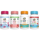 MaryRuth Organics Multivitamiini, Probiootti, Magnesium rauhallinen, ja C-vitamiinia Gummies lapsille Puhdista Label Project Varmennettu® ...