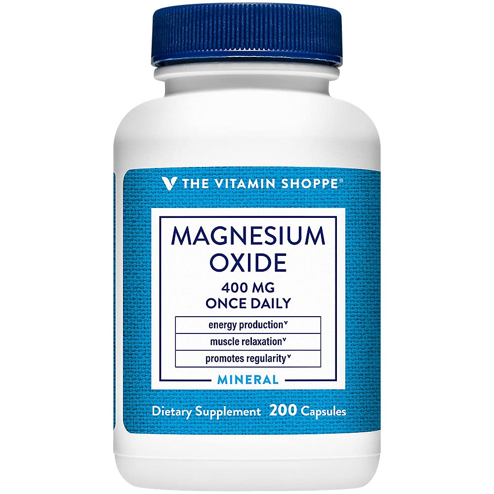 Vitamiini Shoppe Magnesiumoksidi 400 mg ...
