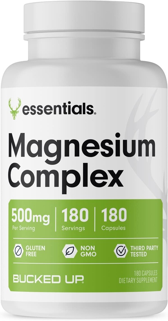 Magnesium Supplement 500mg kapselit 