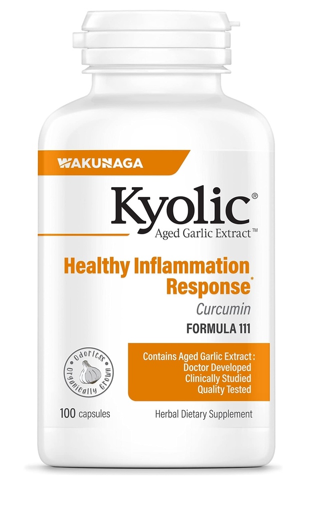 Kyolic Aged valkosipuliuute Formula 111, Terveys