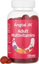 Monivitamiini Gummies for Women & Men - 13 Vitamiinit & Mineraalit (A, C, D, E, Biotiini, Foolihappo, Sinkki), Vegan Friendly, Tuki Immuuniterveys, Mixed Berry Flavor, 120 MultiVite Gummies, 60 päivän tarjonta