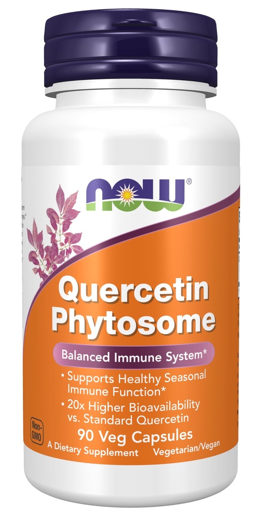NYT Ruokalisät, Quercetin Phytosome 250mg, Tasapainoinen immuunijärjestelmä, 90 Vcap