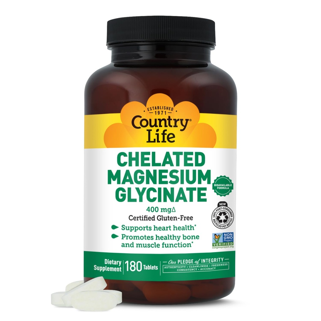 Maa Elämä kelated magnesium Glycinate 400 mg ...