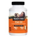 Nutri-Vet Fish Oil täydennysosa koirille, Omega 3, Kalaöljy koirille, Lemmikkieläin tarvikkeet, Lemmikki vitamiinit ja lisäravinteet, EPA DHA Formula, pentu vitamiinit, Shed Control, Uusi pentu Essentials, 100 kreivi