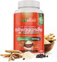 Ashwagandha kapselit - 10% Withanolides, Root Powder Extract, Yrttilisä auttaa tukemaan luonnon stressiä lievittää, uni, Focus - 1500mg, miesten ja naisten -120 Count