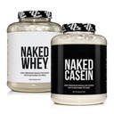 NAKED Grass Fed proteiini Bundle: 5LB Ei makua Hera ja 5LB Mautonta kaseiinia