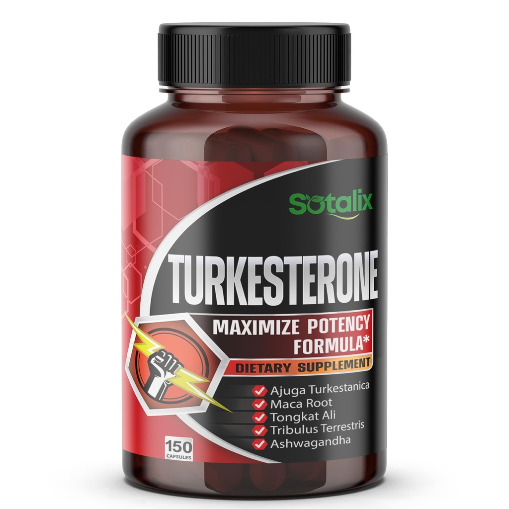Ultra Turkesterone Ajuga Turkestanica Standardoitu 20% Turkesterone High Potency Maca Root Tribulus Terrestris - Lihaskasvu energian muistituki