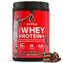 Sex Star Whey Protein Powder Plus - Muscle Building & Recovery Formel med Whey Isolate Powder, BCAA, 30g Protein, Immune Support - Post-Workout Supplement - Triple Chocolate, 1,8 lbs