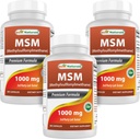 Best Naturals MSM 1000 mg 180 kapselia (180 kpl)