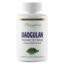 Paradise Yrtit Jiaogulan, Vital Energy Adaptogen, Active Whole Spectrum, Super Potent, Ultra Pure, Vegan, Ei-GMO, Gluteenittomat 60 kasvissyöjäkapselia