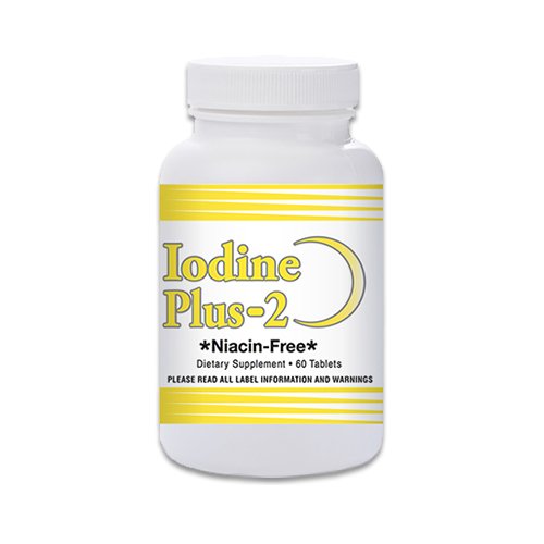 Jodine Plus 2 - Thyroid MD virallinen Formula - 2 kuukauden tarjonta - 60 tablettia - Kilpirauhasen tuki