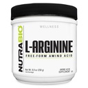 NutraBio L-arginiini Supplement, 750 mg typpioksidin prekursori, tukee veren virtausta, verisuonisto terveys, ja lihasten kasvua, 250g
