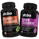 Candi Liver Cleanse Support Supplement - Balance Control Probiotic Complex Cleanser naisille ja miehille - Oral Herbal Oregano & Caprylic Acid Kapselit, Sappirakon hoito Kapselit & Maito Thistle Voikukka