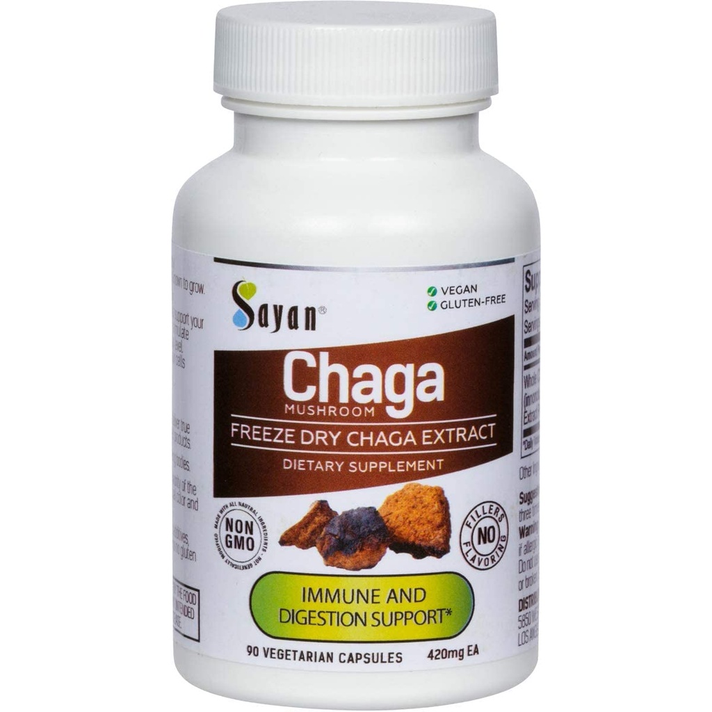 Sayan Siperian Chaga Mushroom Extract 