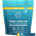 Primal Harvest Electrolytes Powder Packets Primal Hydration, Easy Open Packets, Energy Drink Mix (Sitruunamarja, 30 pakkausta) (1 pussi)