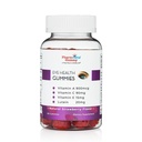 Eye Health Support Gummy - A-vitamiini + C + E + Lutein - Gluteeniton, vegaaninen Friendly Supplement - 60