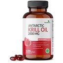 Futurebiotics Antarktis Krill Oil 2000mg Astaksantiini, Omega-3s EPA, DHA ja Fospholipids - 100% Pure Premium Krill Oil Heavy Metal Tested, Non GMO 120 Softgels