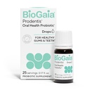 BioGaia Prodentis | Dental Probiotic Drops | Främjar hälsosamma tandkött och tänder | Försvar mot tandproblem | Parlamenterar oral mikrobiom | Förbättrar oral hälsa | Osmakad | 25 Dag Supply