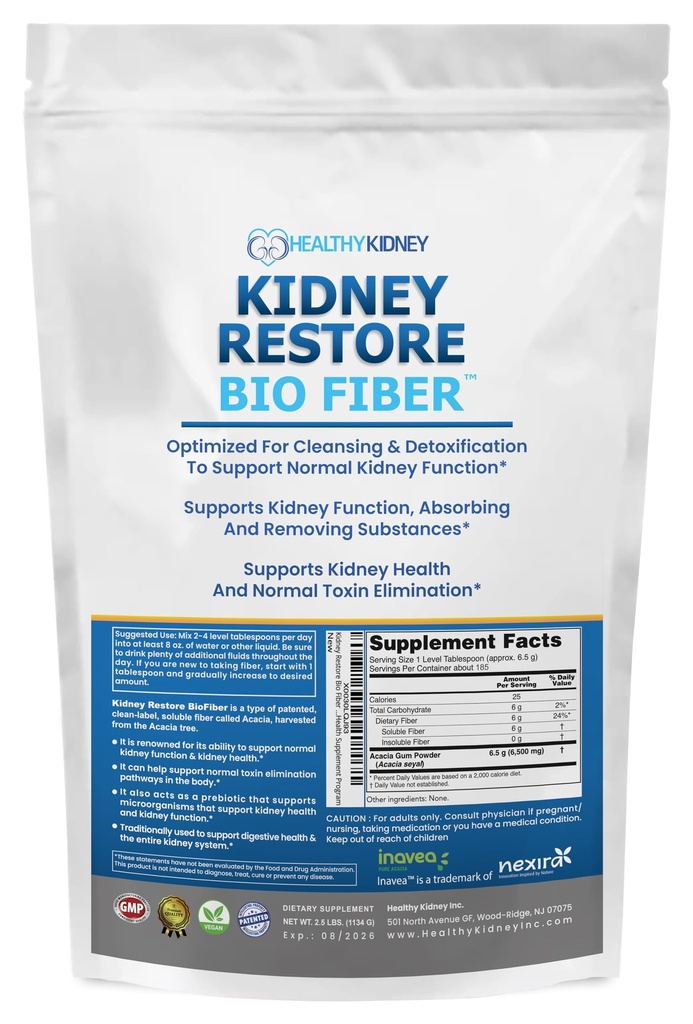 Biokuitu, munuaispuhdistus Detox & Korjaus - Palauttava munuaistuki ja munuaislisä poistaa jätteet, Munuaisten terveys täydentää - Lisää teetä munuaisten terveys - 2.5 LBS