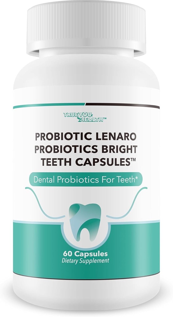 Probiotika Bright Teeth Capsules - Our Best Dental Probiotics White Teeth Support - Dental Probiotics Bright Whitening Teeth Mousse Alternative Capsules - Probiotics for Teeth Probiotic Mouth