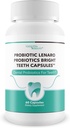 Probiotika Bright Teeth Capsules - Our Best Dental Probiotics White Teeth Support - Dental Probiotics Bright Whitening Teeth Mousse Alternative Capsules - Probiotics for Teeth Probiotic Mouth