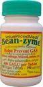 Bean-Zyme Gas Relief for Adults Extra Strength (150 ct) är 400 GAUL per Tablet Alpha Galactosidase, Vegan, Kostnad Mindre, Digestive Enzyme Dietary Supplement Natural Food Enzyme