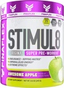 FINAFLEX STIMUL8 Original Super Pre-Workout, Awesome Apple - Energy, Strength & Endurance for Men & Women - with comfeine, Beta-Alanine & Vitamiini C - 35 Servings