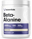 Bucked Up Beta Alanine 300mg Powder, ei-GMO, Gluteeniton, makuamaton (100 tarjoilua)