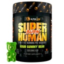 AAKKOSELLINEN LION Superhuman Burn ... 2 in 1 Metabolia Booster Pre Treout ja termogenic Fat Burner miesten ruokahalua Suppressant ja laihtuminen täydentää (21 tarjoilut, hapan Gummy Bear)