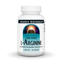 Source Naturals L-arginiini edistää lisääntynyt sitrushedelmämäärä * 1000 mg Free Form - 50 tablettia