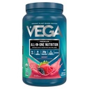Vega Allt i ett näringsorgan - 20g Plant-Based Pea Protein, Berry, 20 portioner, vitamin A & C, Probiotika, gröna, Vegan, Keto, Gluten Free, 24.3oz (Packaging May Vary)