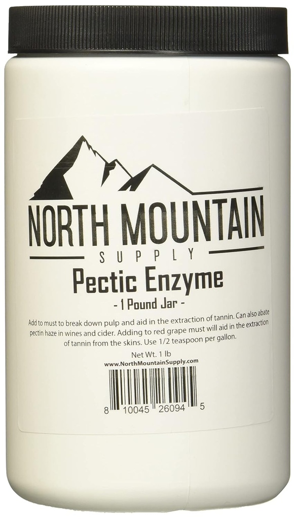 North Mountain Supply Pectic Enzyme - 1 punta Jar