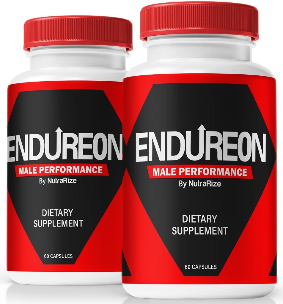 NutraRize (2 pakkaus) Endureon pillereitä . Päivittäinen tuki Formula Premium Ingredients auttaa ylläpitämään miesten energiaa, suorituskykyä ja jokapäiväistä hyvinvointia.