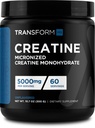 TransformHQ Kreatiini Monohydraatti Powder (60 tarjoilua) Mautonta - 5000 mg per tarjoilu