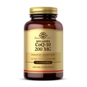 Solgar Megasorb CoQ-10 200 mg, 60 Softgels - tukee sydän- ja aivotoimintaa - Coenzyme Q10-lisäosa - Parannettu absorptio - Gluteeniton, maitotuotteeton - 60 tarjoilua