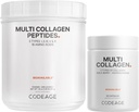Koodage Multi Collagen Protein Capsules & Multi Collagen Protein Powder Bundle 
