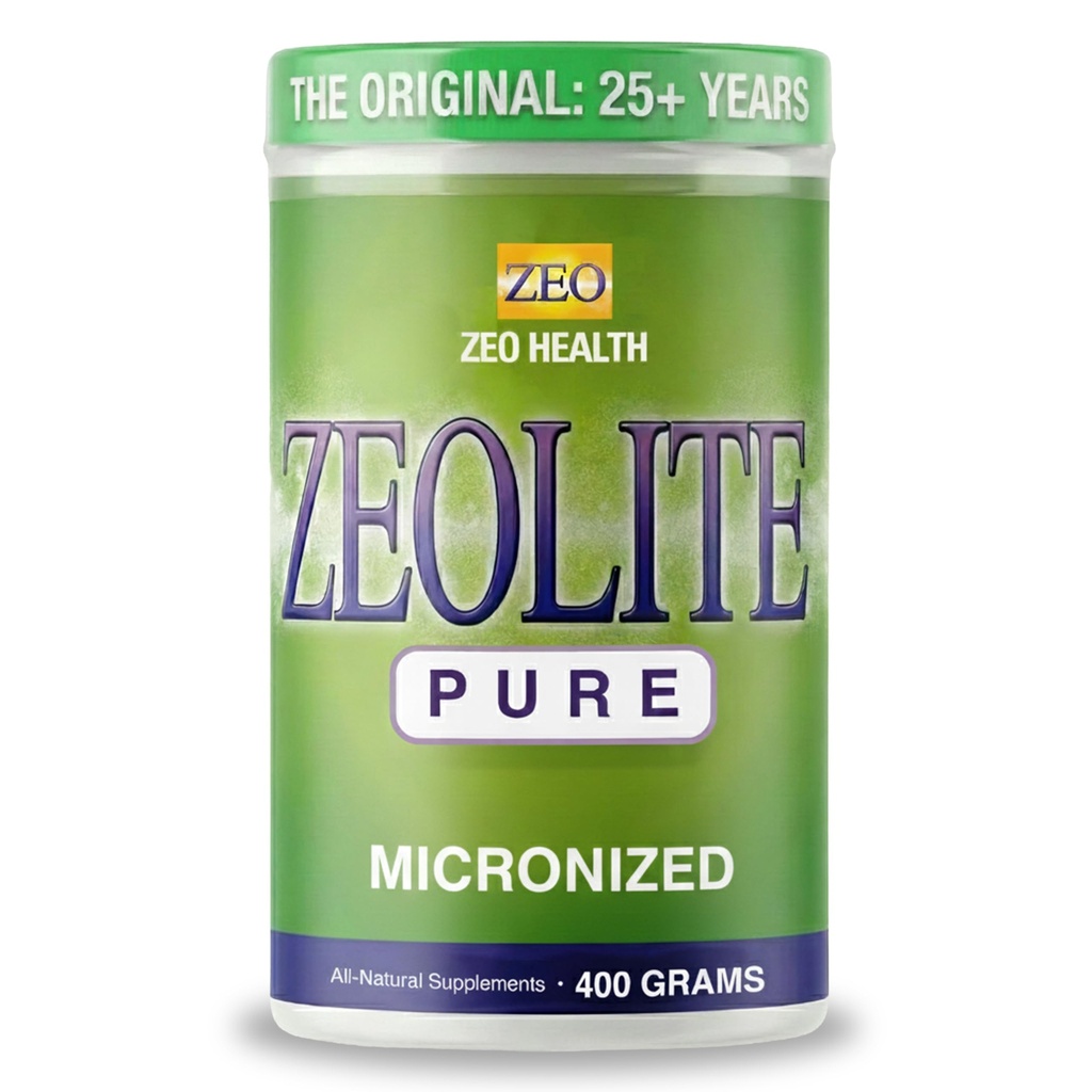 Zeolite Pure | Full Body Detox Cleanse för kvinnor, män, vuxna | Stöder energi, tarmhälsa, mental klarhet och optimal inflammation svar | Den ursprungliga Zeolite pulver (400 portioner)