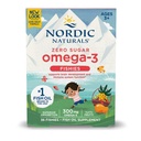 Nordic Naturals Nordic Omega-3 Fishies, Tutti Frutti - 36 Fishies - 300 mg Total Omega-3 med EPA & DHA - Hälsosam hjärna, humör, vision och immunsystem - Icke-GMO - 36 portioner