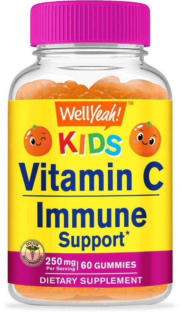 WellYeah Lasten C-vitamiini Gummie (250 mg) - 60 Gummie