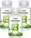 Active B Complex Liposomal B Vitamiinit Plus Choline Inositoli High Potency B Complex B1, B2, B3, B5, B6, Biotiini, Folate, B12 Methylcobalamiini - tukee energiaa ja aivojen terveyttä - 270 Softgels