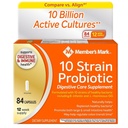 Medlemmens Mark 5X Probiotic Digestive Care Supplement - 2/42ct. Flaskor