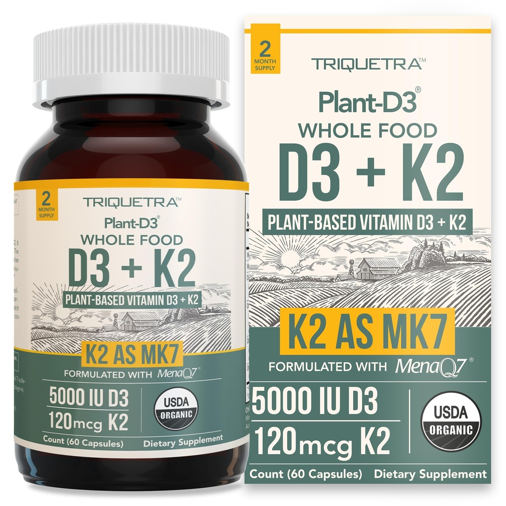 Organic Plant D3 + K2 