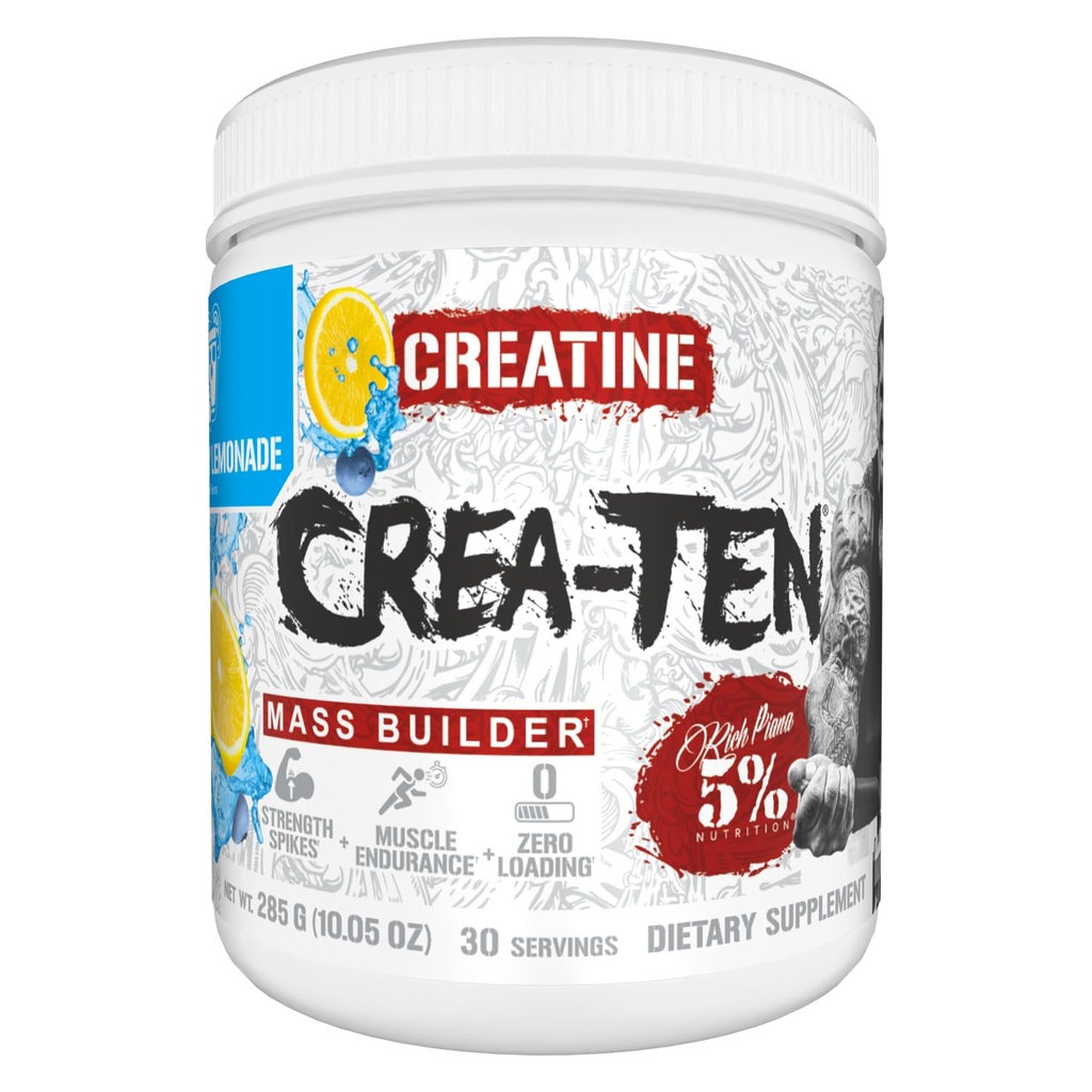 5% Nutrition CreaTEN Creatiini Complex + Accelerators ...