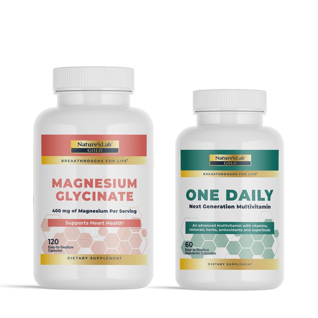 Luonnon Lab Gold One Daily Multivitamiini + Magnesium Glycinate
