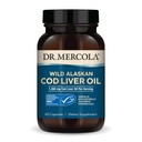 Tri. Mercola Cod Liver Oil, 1300 mg per Serving, 30 tarjoilua (60 kapselia), ravintolisä, tukee aivoja, luuta ja yhteistä terveyttä, ei-GMO, MSC Certified