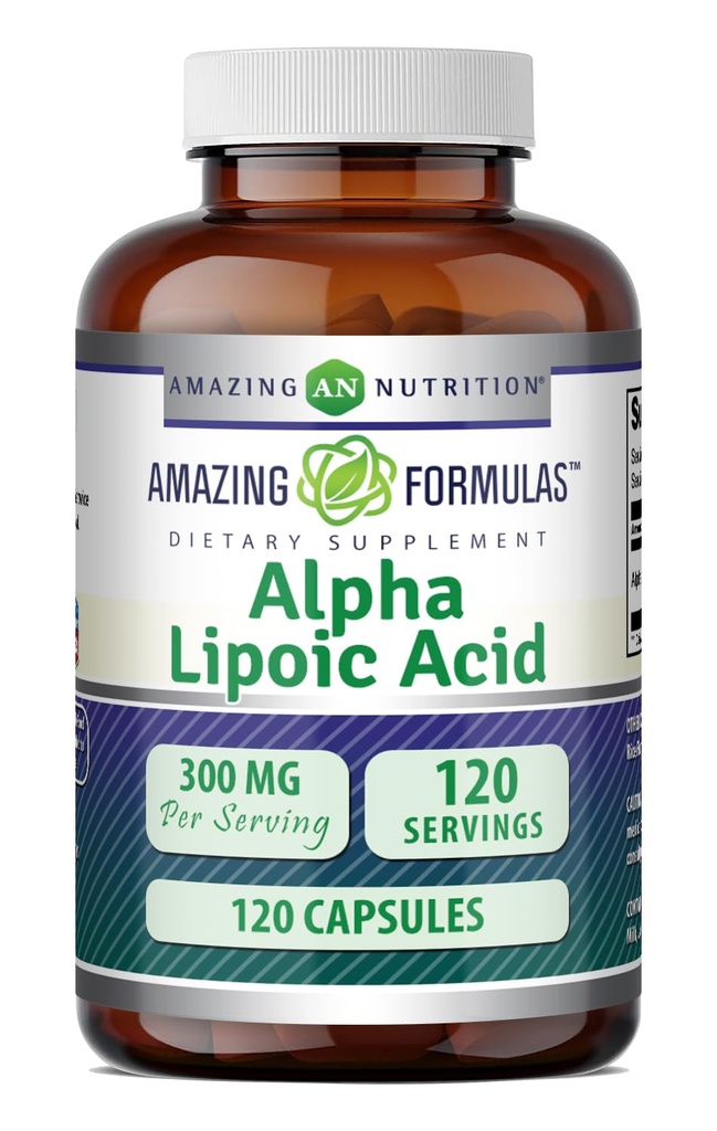 Hämmästyttävä Formula Alpha Lipoic Acid 300 Mg Kapselit Supplement ...