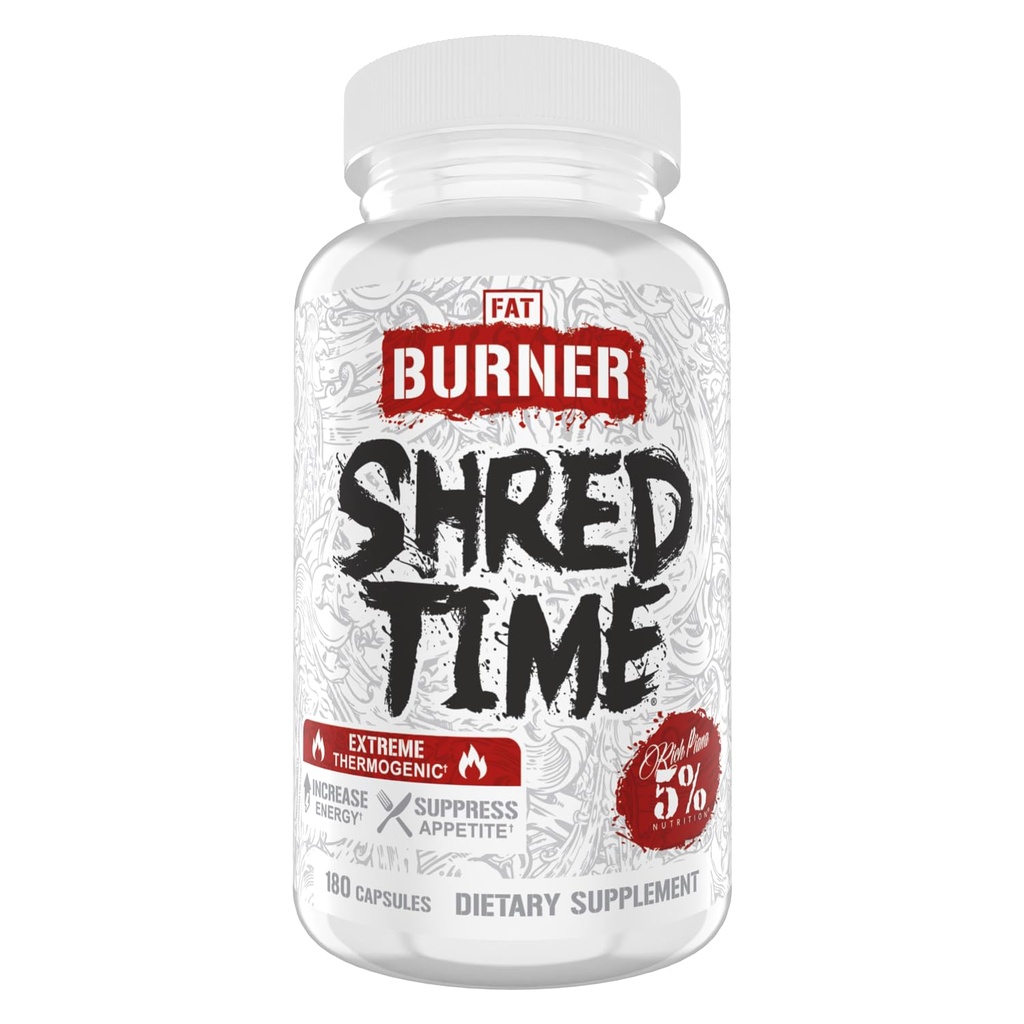 5% Nutrition Shred Time Fat Burner 