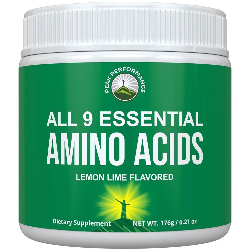 Kaikki 9 Essential Amino Acids Powder 26 Kliiniset tutkimukset. EAA 32X Tehokas vs BCAA / BCAAS Haaraketju Aminos. Ennen tai jälkeen workout EAA täydentää energian ja lihasten kasvua. Sitruunanlehdet